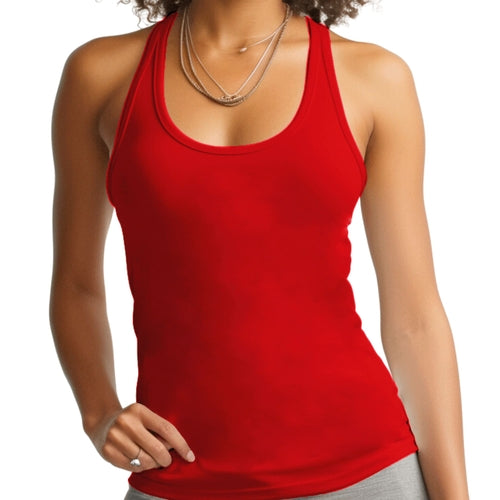 Womens Fitness Tank Top Graphic T-shirt